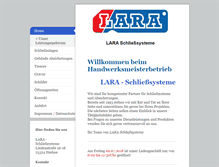 Tablet Screenshot of lara-itzehoe.de